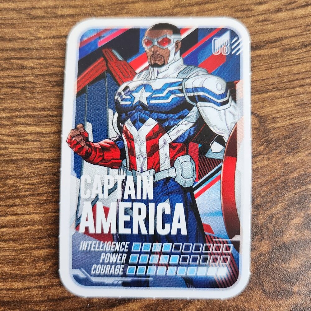 Loblaws Marvel Card - 8 Captain America  - MAKE A BUNDLE!!